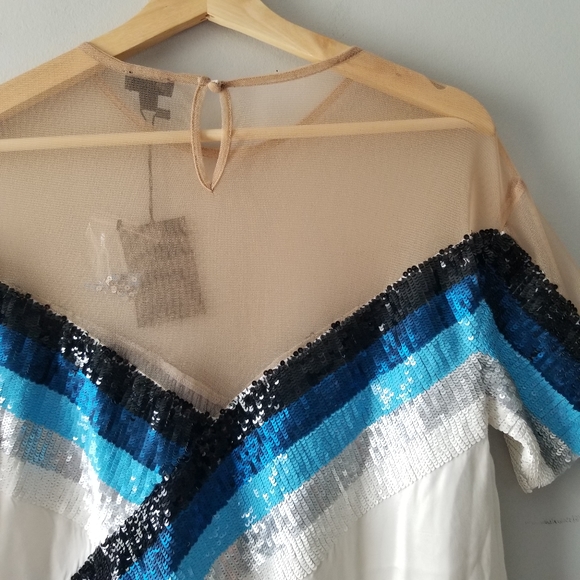 NBD Mireya Sequin Mini Dress Small - Picture 9 of 12